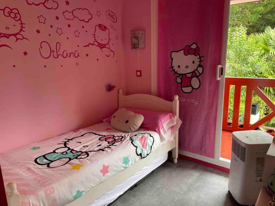 Casa Romantica En Hendaya Villa Esterno foto