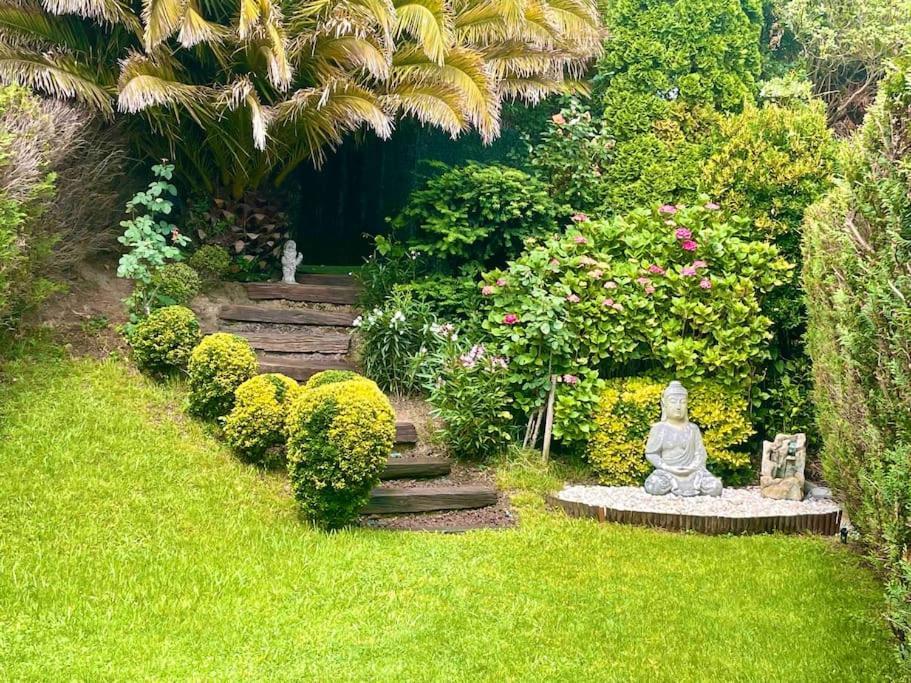 Casa Romantica En Hendaya Villa Esterno foto